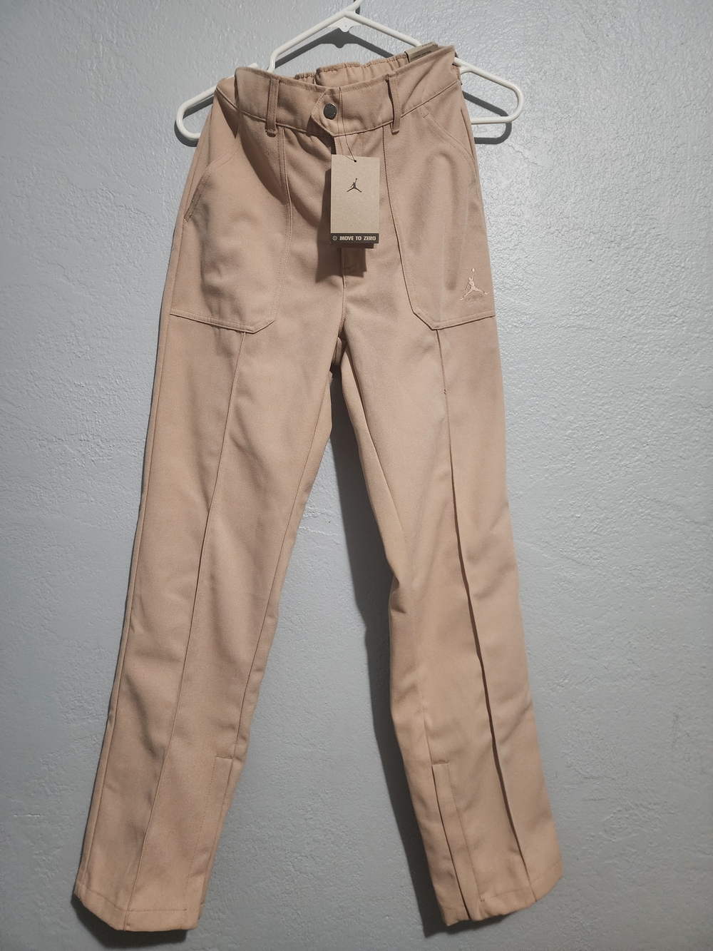 Jordan womans Xs Woven pants. Adjustable ankle sip up's.